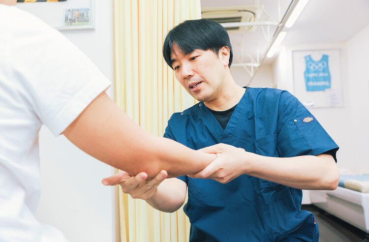 施術の様子